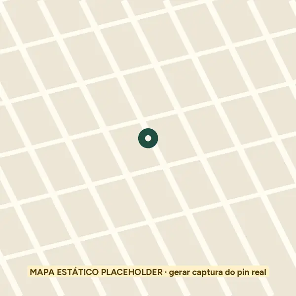 Mapa com a localização do O Quintal Parrilla Bar na Rua Aleixo Netto (ilustrativo)